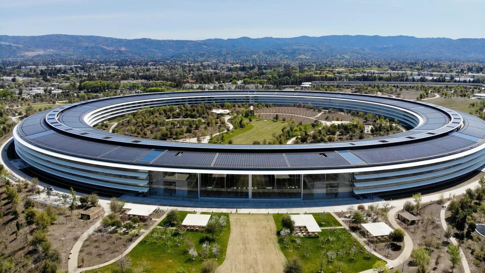 硅谷的苹果总部
